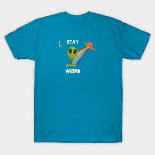 Alien - stay weird T-Shirt